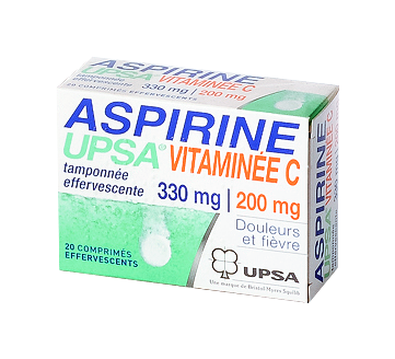 ASPIRINE VIT C UPSA CPR EFF 20