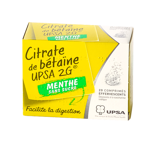 CITRATE BETAINE UPSA M S/S CP EF20